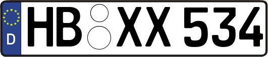 HB-XX534