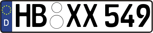 HB-XX549