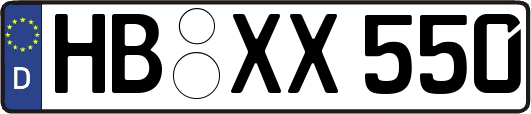 HB-XX550