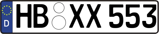 HB-XX553