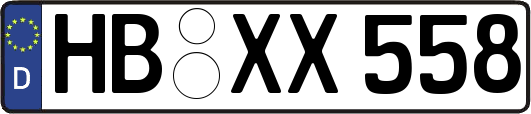 HB-XX558