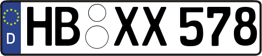 HB-XX578