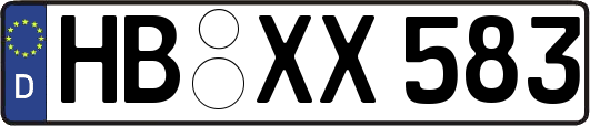 HB-XX583