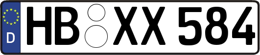 HB-XX584