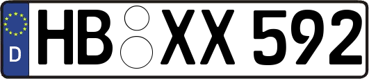 HB-XX592
