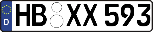 HB-XX593