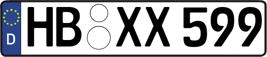 HB-XX599