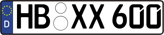 HB-XX600