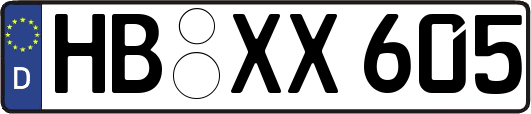 HB-XX605