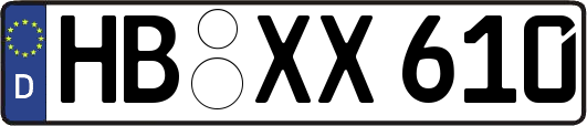HB-XX610