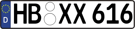 HB-XX616