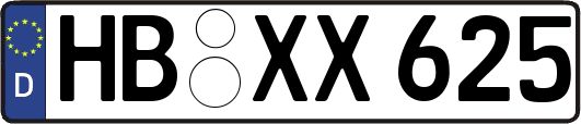HB-XX625
