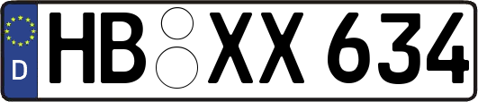 HB-XX634
