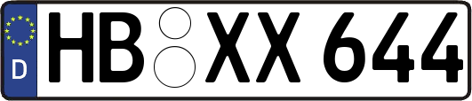 HB-XX644
