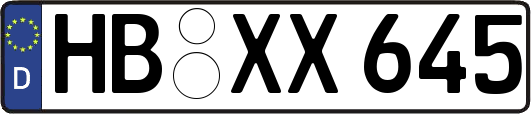 HB-XX645