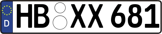 HB-XX681