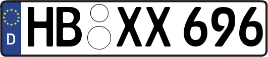 HB-XX696