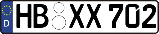 HB-XX702