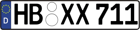 HB-XX711