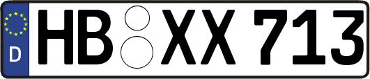 HB-XX713