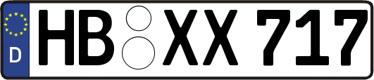 HB-XX717