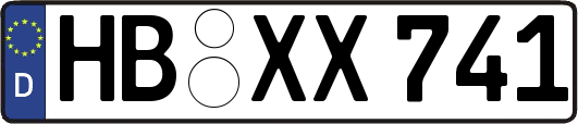 HB-XX741