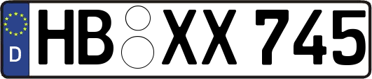 HB-XX745