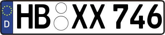 HB-XX746
