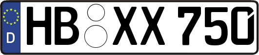 HB-XX750