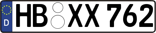 HB-XX762