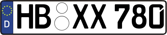 HB-XX780