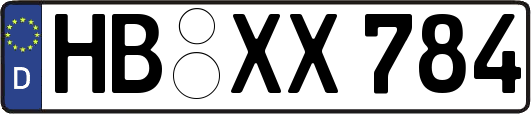 HB-XX784
