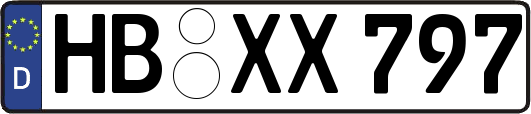 HB-XX797
