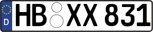 HB-XX831
