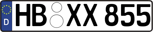 HB-XX855