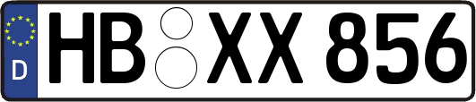HB-XX856