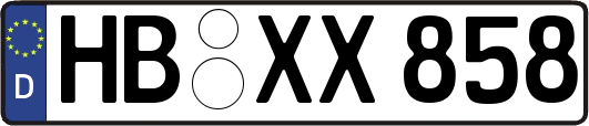 HB-XX858