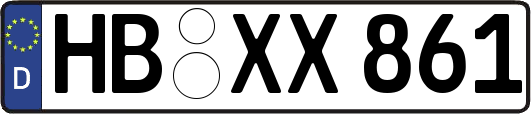 HB-XX861