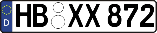 HB-XX872