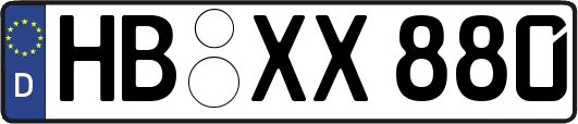 HB-XX880