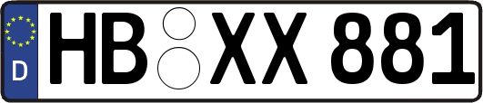 HB-XX881