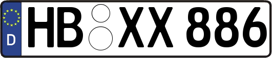 HB-XX886