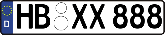 HB-XX888