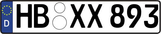 HB-XX893