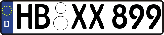 HB-XX899