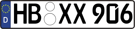 HB-XX906