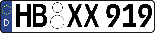 HB-XX919