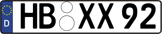 HB-XX92