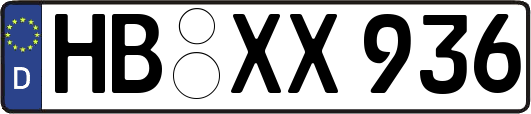 HB-XX936