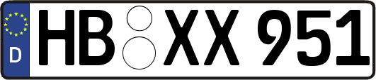 HB-XX951